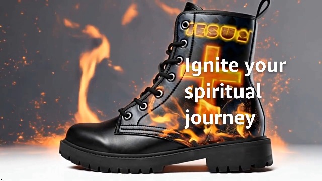 Amazon.com | Onegam Waterproof Leather Jesus Combat Boots for Men