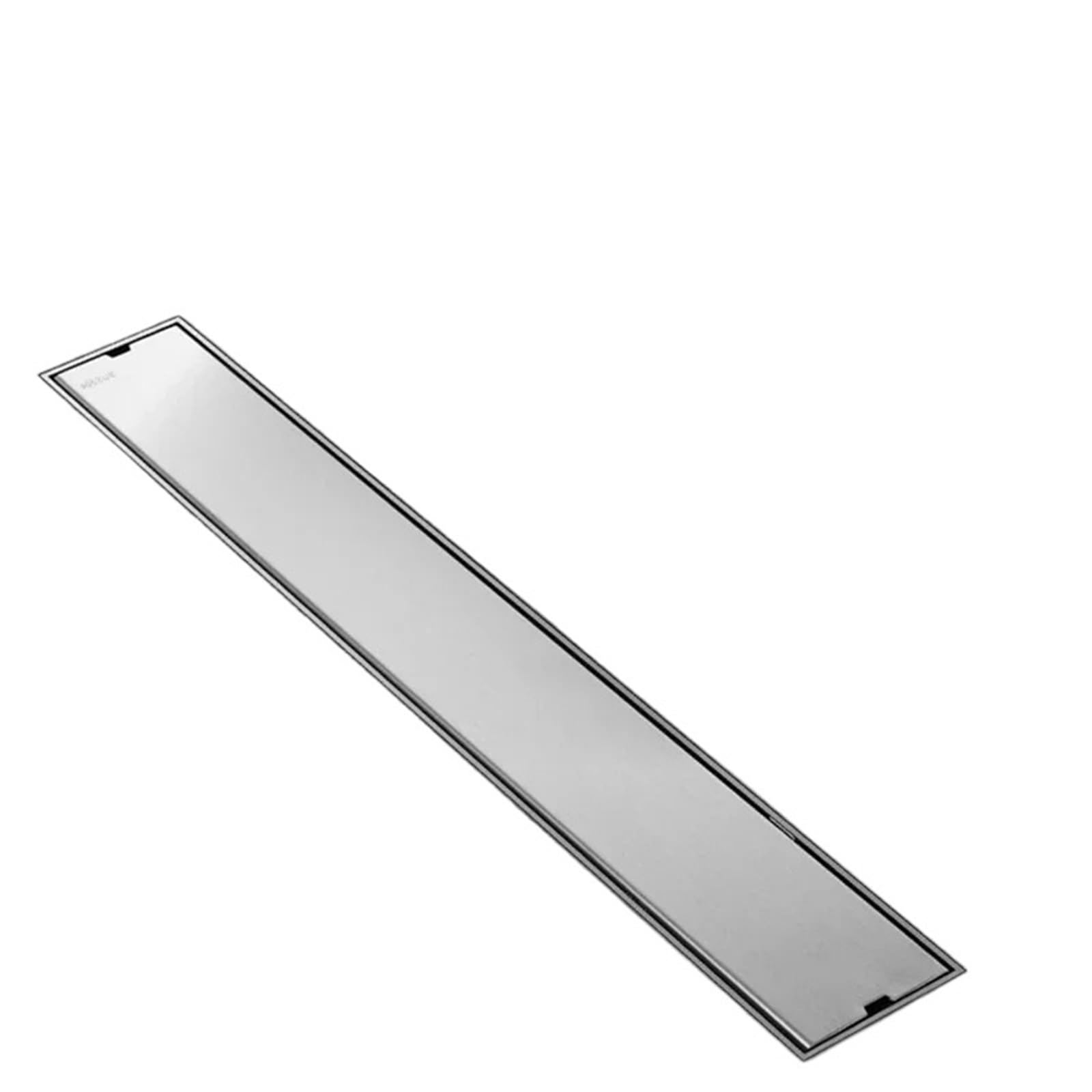 Gulley Grid Invisible Floor Drain 304 Stainless Steel Rectangle Anti-odor Bath Shower Long Drainage Drains Cover Brushed 20-50(DL9S6.8-20CM)
