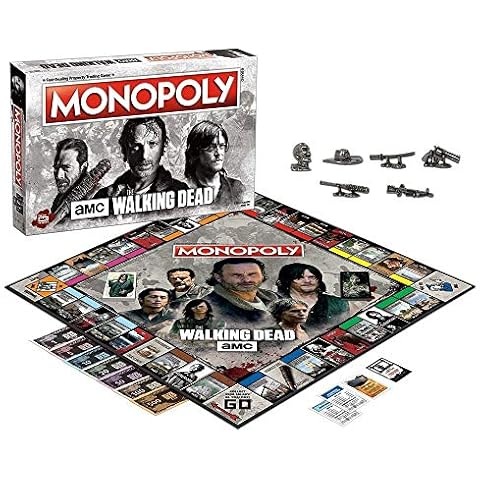 USAopoly Walking Dead Monopoly Game Cover