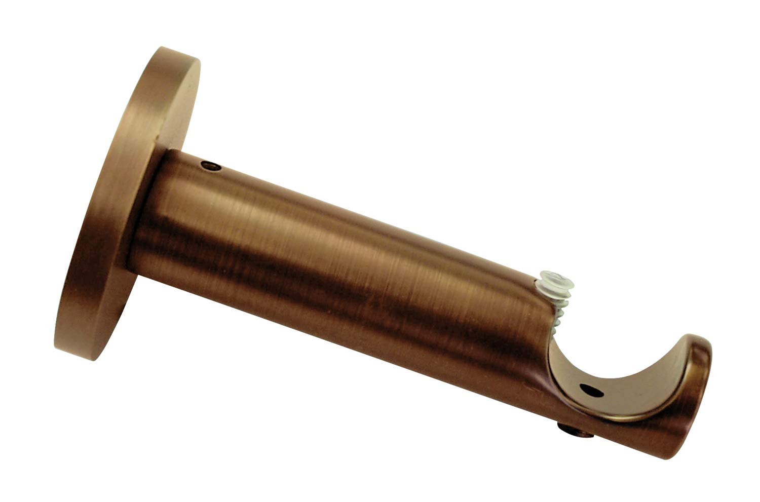 Gardinia Träger offen für Ø 25 mm Bronze 8 cm, Metall