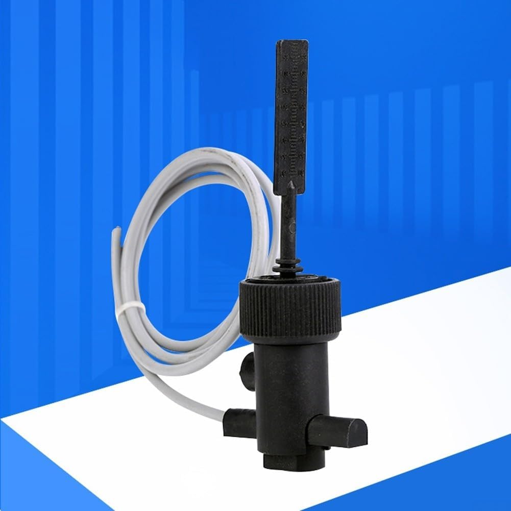 FS-10 Interrupteur de débit à palette 1L/min avec réglages réglables, plastique résistant à la chaleur, 100 V, compatible avec chauffe-eau à pompe à chaleur, équipement de natation, gaz