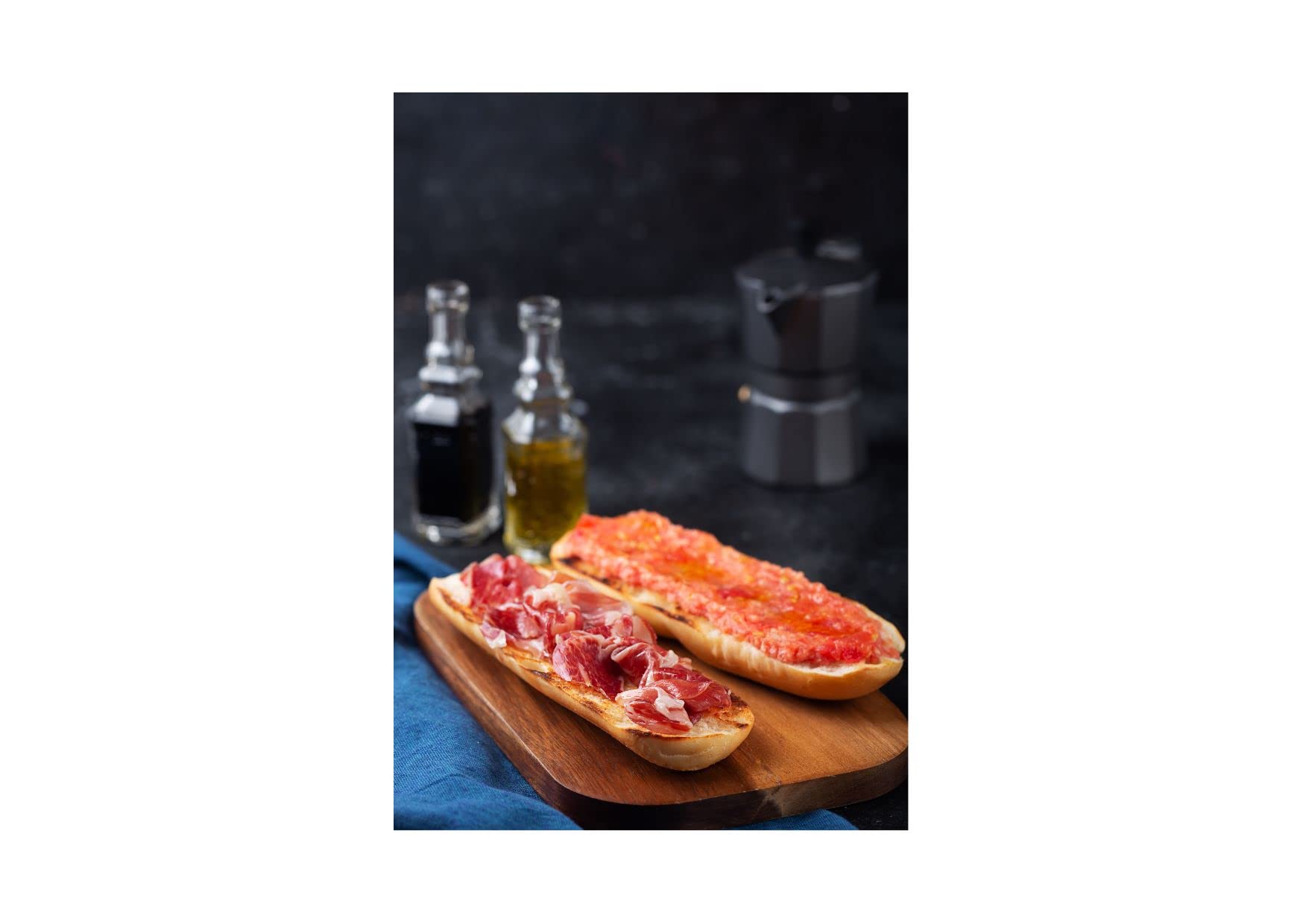 LA GOURMET DEL MARQUÉS - Jamón Ibérico de Cebo Campo - Cortado a cuchillo - Pack 4 sobre de 80 g.