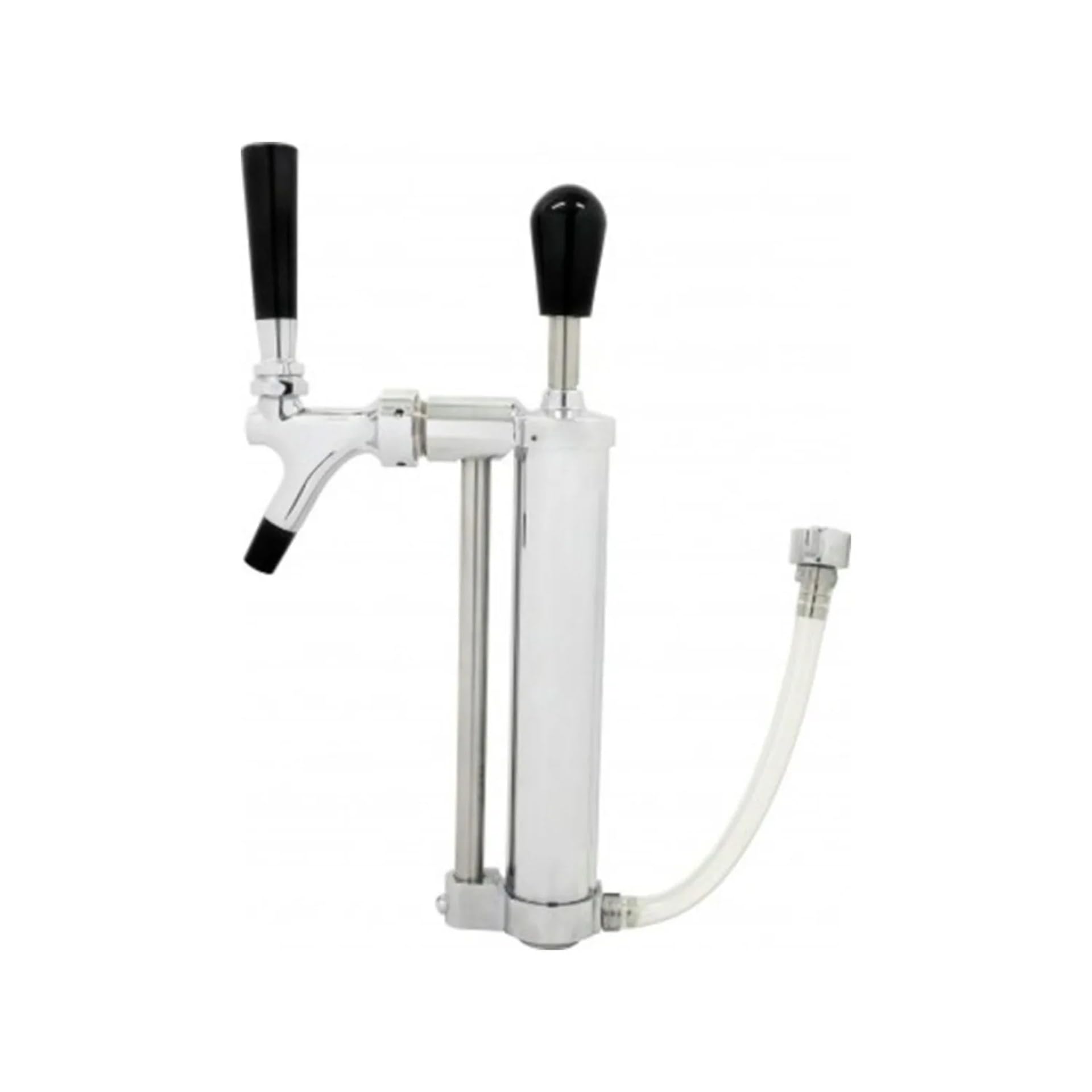 Picknickpumpe Set mit Kolbenschankhahn 5/8 CO2-Abgang und KeyKeg Zapfkopf für mobiles Bierzapfen