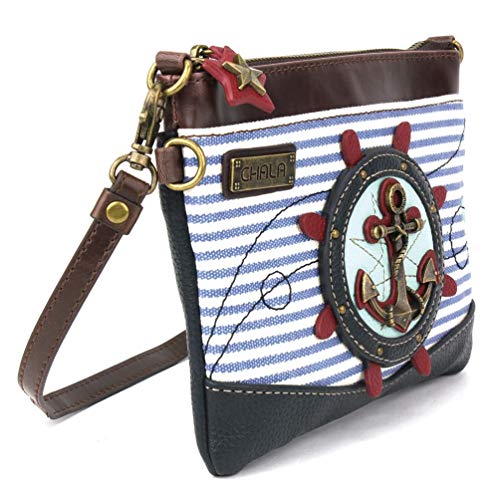 Chala Handbags Anchor Mini Crossbody Handbag - Convertible Straps2