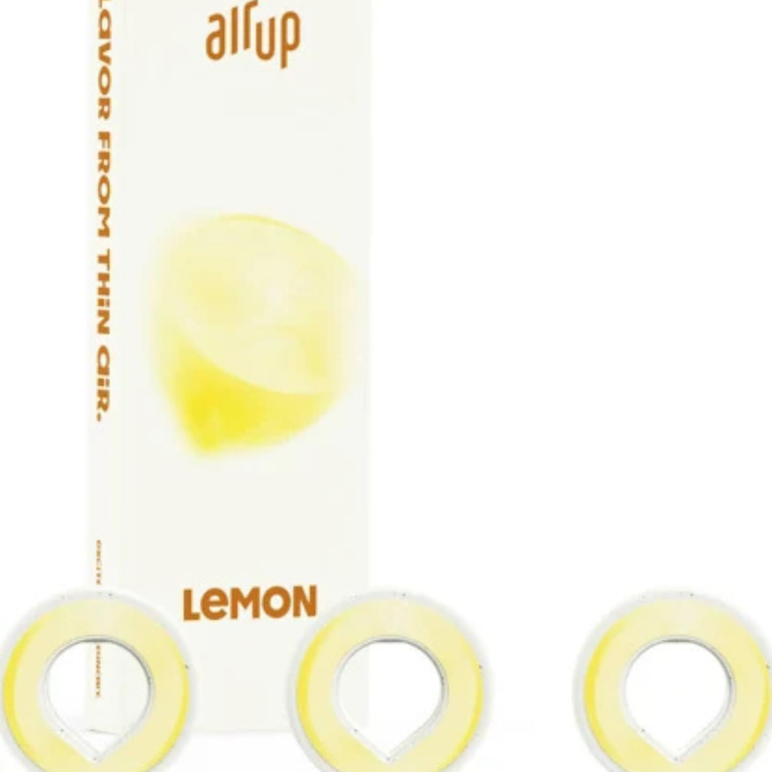 Fragancias originales para botella Air Up con refrescante sabor a limón – 0 azúcar, 0 calorías solo aroma natural – 3 x Air Up Pods para 15 L de agua con sabor sólo por aroma