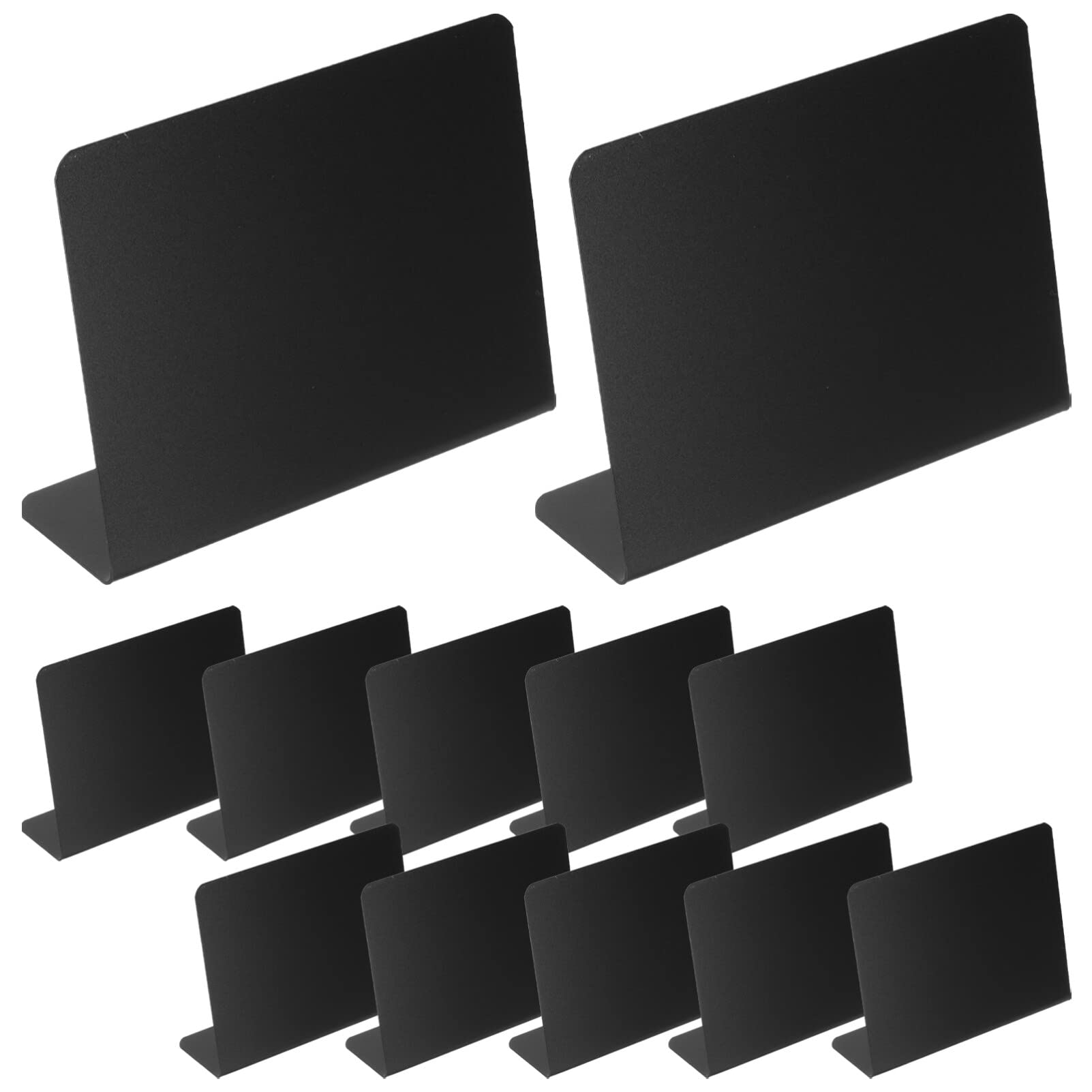 Operitacx 108piezas Mini Carteles De Pizarra Erasables Para Mensajes y Etiquetas De Comida Tablero De Mensajes Para Eventos Fiestas y Restaurantes