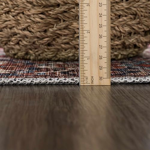 Tapete Oriental Neyland Lavable 9' x 12' miniatura 2