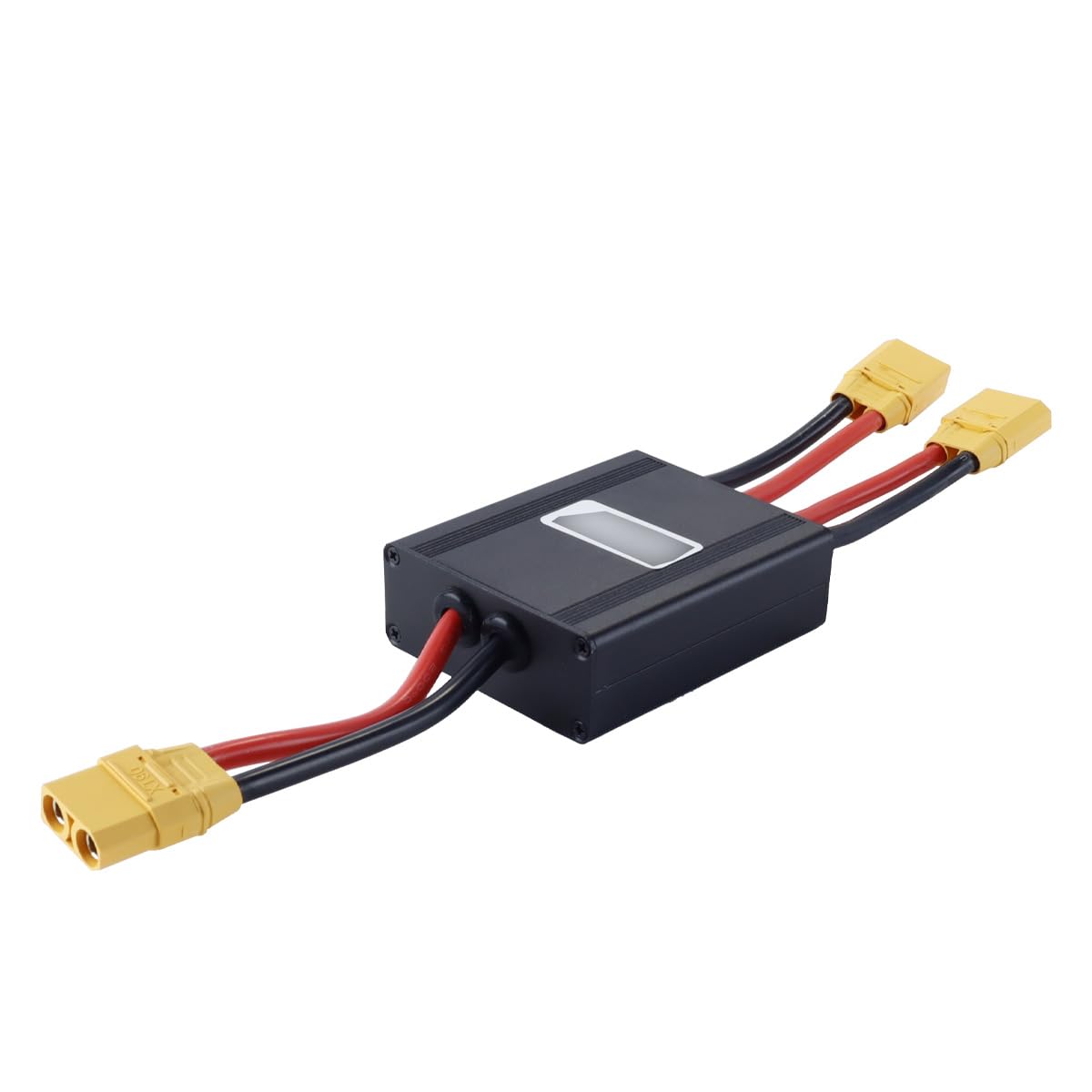 Ausi Ebike-Doppelbatterie-Adaptermodul, 20 V bis 72 V, 100 A, Doppelbatterie-Entladekonverter zum Austausch