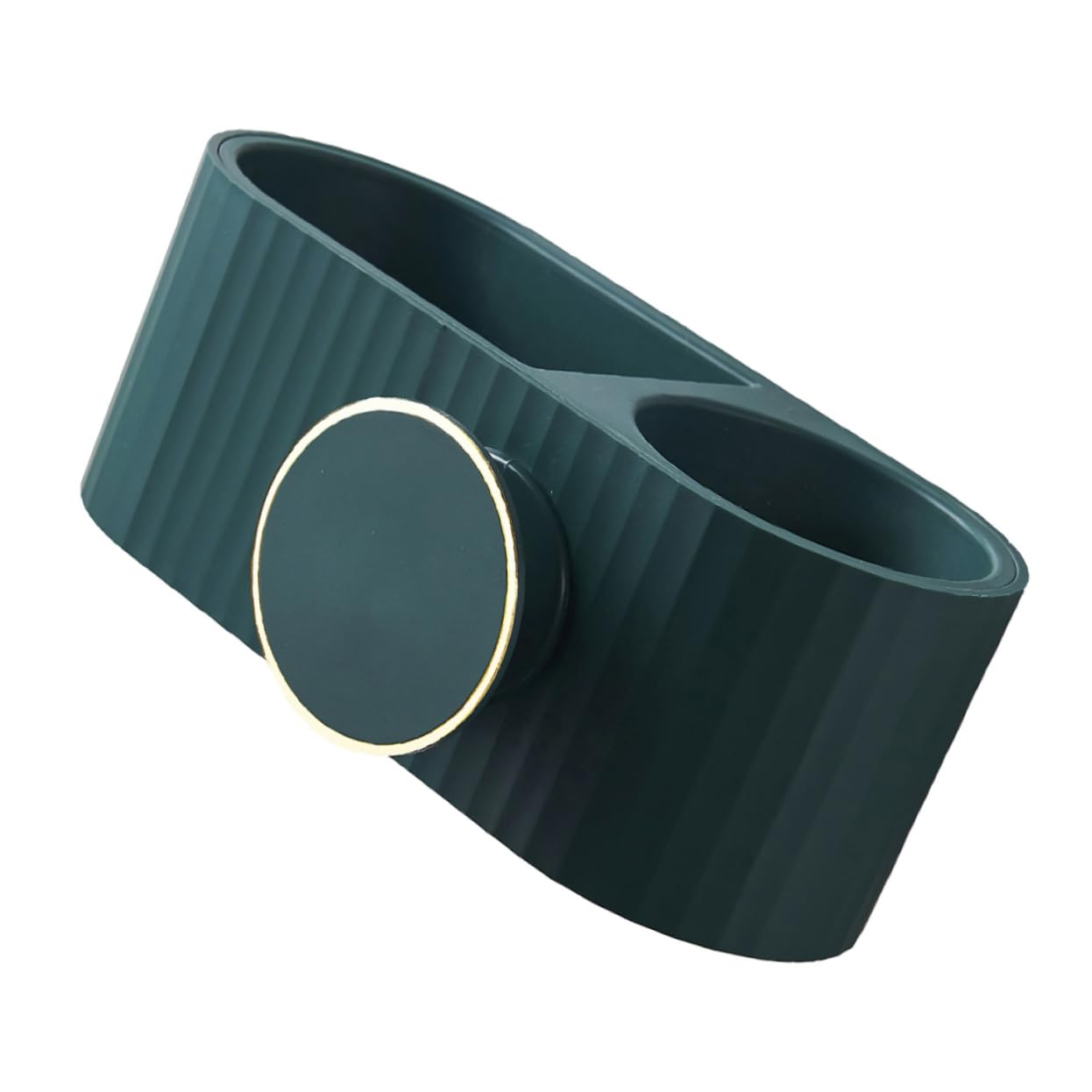 FOYTOKI Bathroom Wall-mounted Hair Dryer Rack Decorative Bracket Space-saving Storage