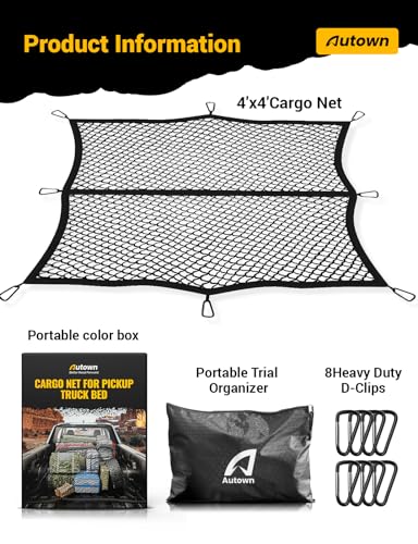 Autown HECN42 Cargo Net For Pickup Truck Bed thumb #7
