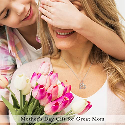 Rose Heart Initial Necklaces for Girlfriend Trendy Letter Love Pendant Silver Necklace Wife Birthday Jewelry Gifts3