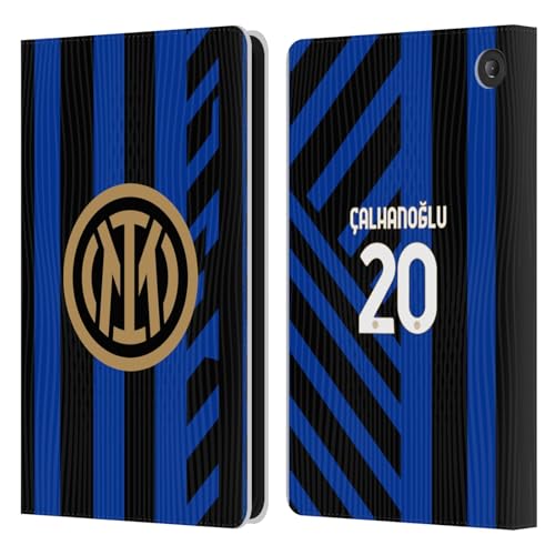 Étui Fire 7 2022 Inter Milan Hakan Çalhanoglu étui portefeuille cuir