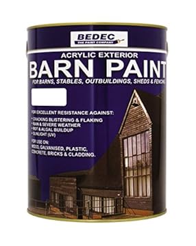 Bedec BEDE2AK2010/46 Barn Paint Semi Gloss Forest Green 5 Litre