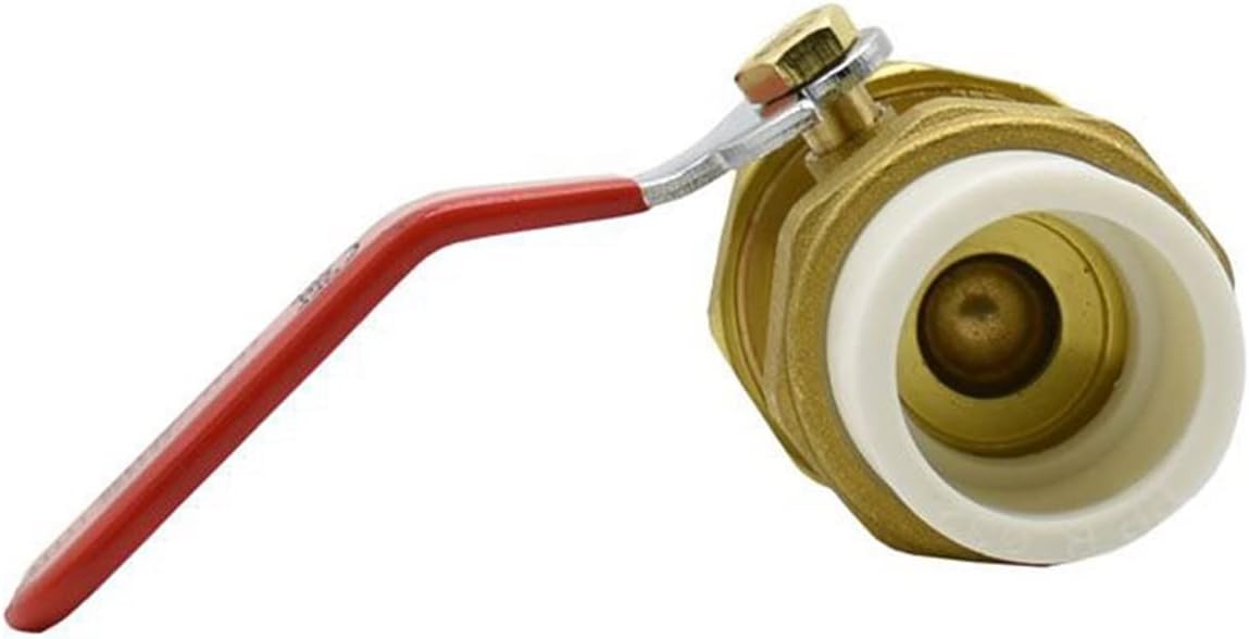 Hose Connector Adapter Ppr Brass Hot Melt Pipe Ball Valve 1/2 3/4 1" Garden Faucet Fittings Double Socket Water Valve Dn15 Dn20 Dn25 1Pcs/29.9Mm