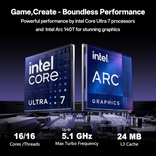 Image of Lenovo Yoga All in one Desktop Computer AI PC, Ultra 7 255H, Intel Arc 140T | 27 inch 2K QHD IPS Display, 16GB LPDDR5X RAM, 1TB SSD, Copilot+, WiFi 7, Wireless keyboard & Mouse, Win11 Home,w /64GB USB,Grey