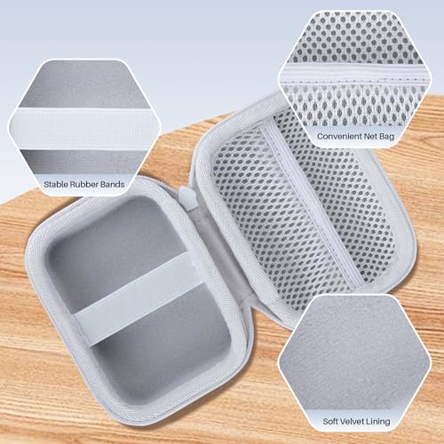Funda protectora para Canon PowerShot ELPH 360 gris miniatura 4