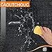 DBS 1765870 Rubber car Floor mat - Custom Made - 4 Pieces Rubber -odourless - Anti-Slip - Raised Edges - Steering Wheel Left
