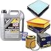 Produktbild QR-PARTS 69408317 Filter Set Inspektionspaket 5 Liter Motoröl Top Tec 4100 5W-40 SCT Germany Innenraumfilter Luftfilter Ölfilter