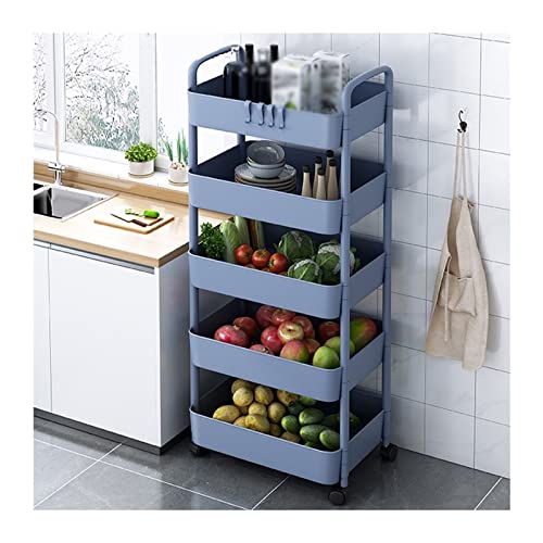Contenitore per rotolamento: può essere utilizzato in spazi ristretti della casa per riporlo. Adatto per bagno, cucina, camera da letto, lavanderia, uffici o tra lavatrice e asciugatrice.