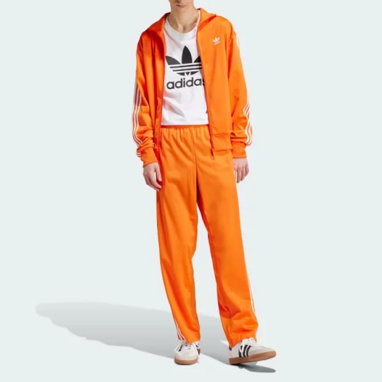 アディダス オレンジ ジャージ ジャケット アディカラー クラシックス