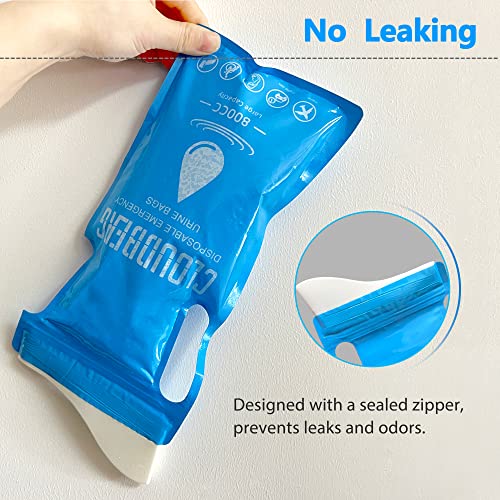 Urine Bag - 20 Pack 800Ml Urine Bags Disposable, Camping Pee Bags, Unisex Urinal Bags, Traffic Jam Road Trips Urine Bag, Leak Resistant Pee Bag, Urine Bags For Men, Pee Bags For Travel For Women #TOP2