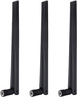Sanpyl 3PCS WiFi Router Antenna,SMA Wireless Network Card External Antenna,for ASUS RT-AC68u,5db SMA Omnidirectional Antenna