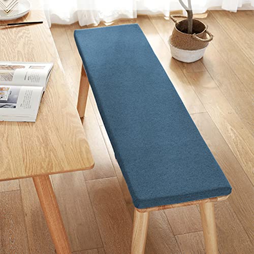 Coussin de banc de jardin bleu marine pour équiper votre terrasse