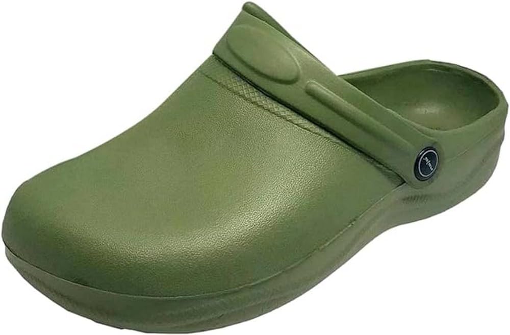 Reis Unisex Clogs & Mules, Green, Size 45