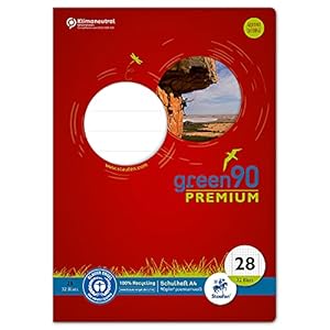 Staufen Green Heft A4 kariert, 1 Stück