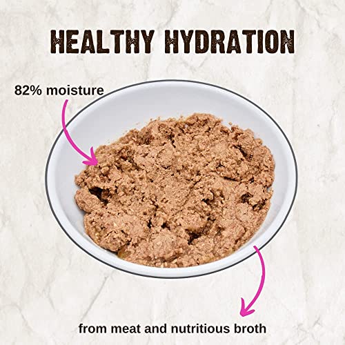 Rawz Natural Premium Pate Canned Cat Wet Food - Made With Real Meat Ingredients No Bpa Or Gums -3 Oz Cans (Case Pack Of 18) (Rabbit&Pumpkin) #TOP4