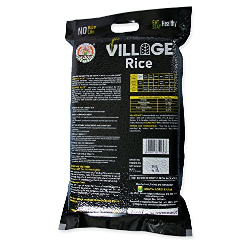 Image of Highest Soluble High Dietary Fiber Rice with High Protein, Low Glycemic Index (GI) - 5Kg, Pack of 1