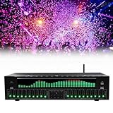 【HUB DE TRAITEMENT DU SIGNAL MULTI-APPAREILS】Connectez-vous facilement via les entrées optiques/coaxiales, la lecture USB sans perte et les sorties Lotus. Ce processeur de signal sert de hub central pour les tables de mixage KTV, les récepteurs home cinéma et les moniteurs de studio, décodant les formats tout en préservant une intégrité audio irréprochable.