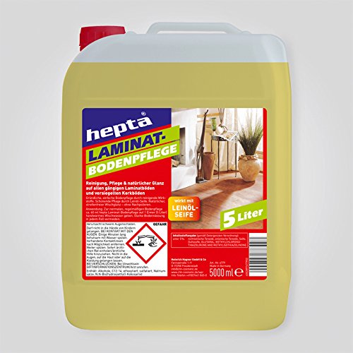 Preisvergleich Produktbild Hepta Laminat Bodenpflege
