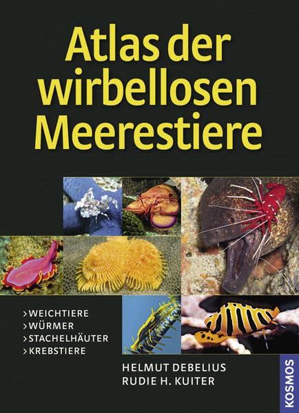 Atlas der Meerestiere - Wirbellose: Weichtiere, Würmer, Stachelhäuter, Krebstiere