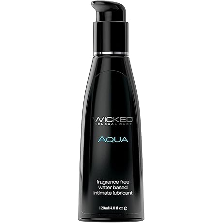 Aqua Fragrance Free Water Based Personal Lubricant 120ml - Wicked Lubrification