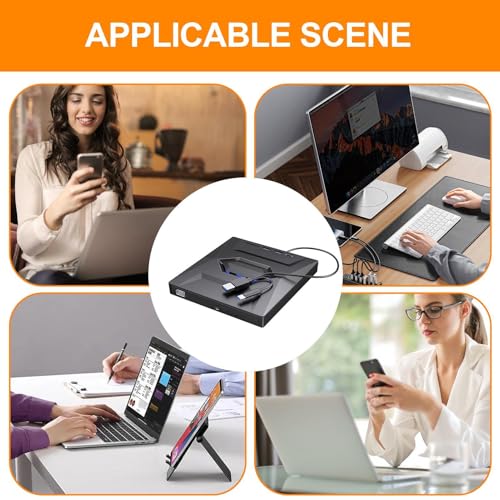 Lecteur de disque portable idéal pour travailler en déplacement sur PC - 5