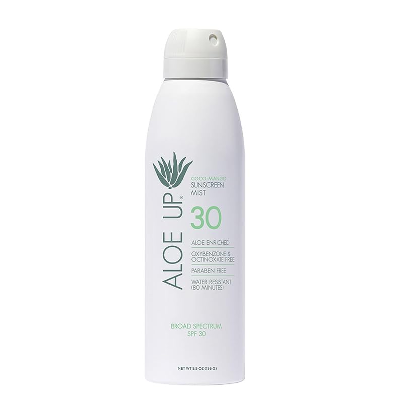 Aloe Up White Collection Protetor Solar Facial em Spray FPS 30, 120 mL