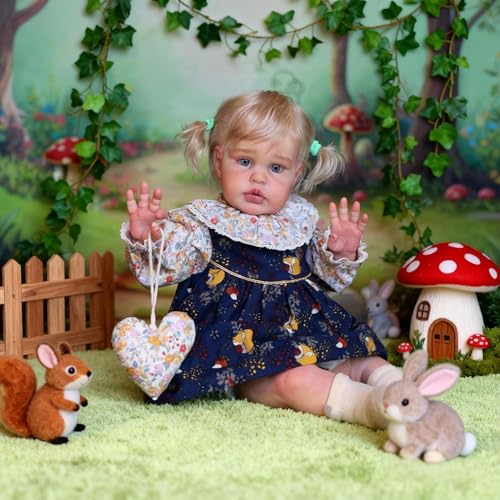 Muñeca Reborn Bebé Realista Niña 24 Pulgadas miniatura 2