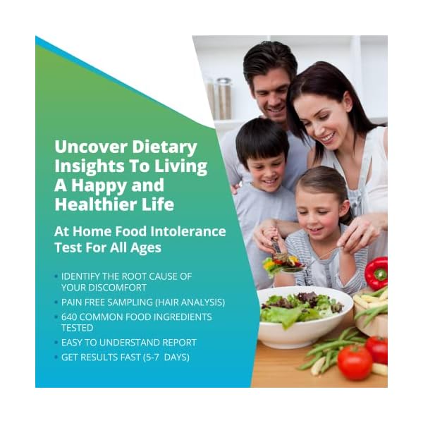 5Strands Food Intolerance Test – 600 Item at Home Collection Kit, Hair Analysis, Results 7-10 Days – Holistic Health Adult & Child Allergy Sensitivity, Gluten Soy Dairy Lactose Protein 5Strands Food Intolerance Test – 600 Item at Home Collection Kit, Hair Analysis, Results 7-10 Days – Holistic Health Adult & Child Allergy Sensitivity, Gluten Soy Dairy Lactose Protein