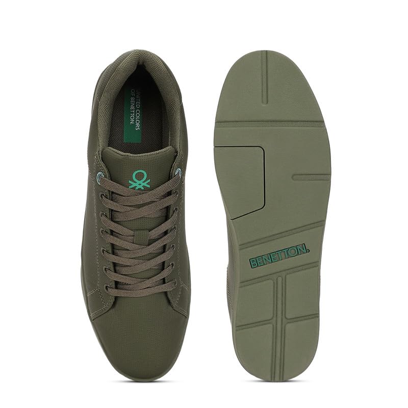 Image of United Colors of Benetton Mens United Colors of Benetton Men Pu Sneakers Sneaker