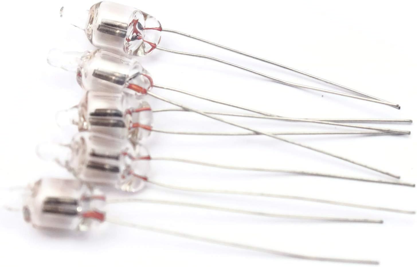 Electronic Spices Neon Super Bright Red Light Indicator Bulb Lamp - PACK OF 10