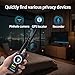 Hidden Camera Detectors, Listening Device Detector, GPS Detector, Anti-Spy Detector, Bug Detector Electronic Sweeper, RF Signal Detector, 10 Levels Sensitivity 5 Modes, 48H Working Time