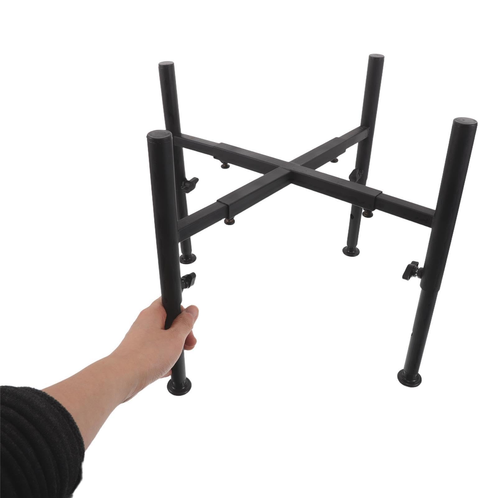 Soporte para Cuencos de Perro de Madera con Ajuste de 6.3 a 10.2 Pulgadas, Base Estable y Diseño Ergonómico Adecuado para Uso Diario