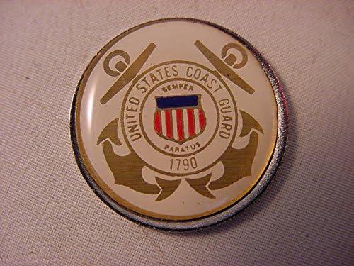 review USCG US COAST GUARD LOGO ON SWITCHBLADE GOLF DIVOT TOOL NEW