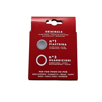 Amazon.com: Bialetti Spare Parts, Includes 3 Gaskets and 1
