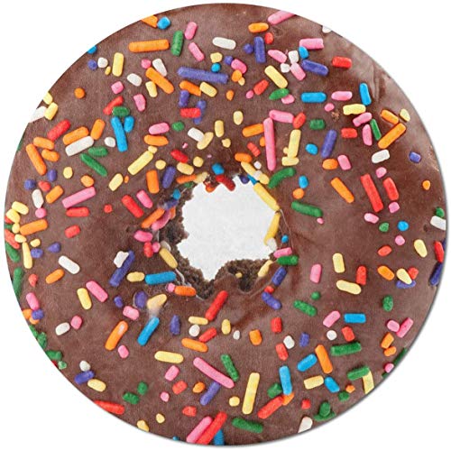 Realistic Donut Coffee Blanket Thermal Towel Lightweight and Soft Flannel Perfectly Round Fuzzy Blanket for Kids(71)