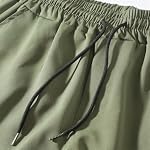 Shorts Herren Sommer Mit Taschen Kurze Hose Beach Sport Kurz Cargo Sommerhose Elastische Taille Stretch Leicht Basketball Kurze Hose Herren Schwarz Schnell Trocknend Und Knitterfrei – Bild 3