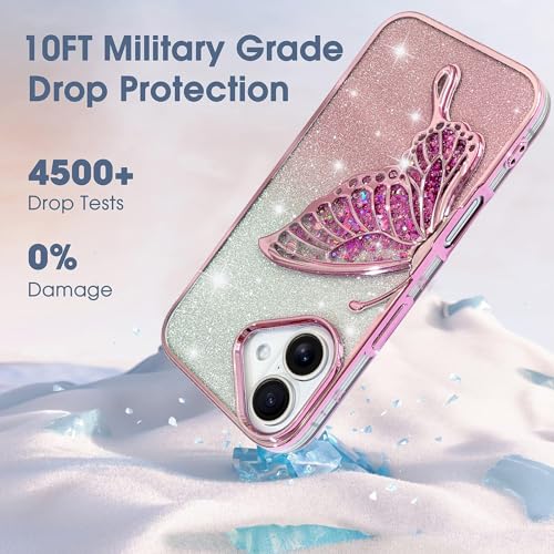 Coque iPhone 16 antichoc rose résoud les rayures grâce au protège-écran intégré
