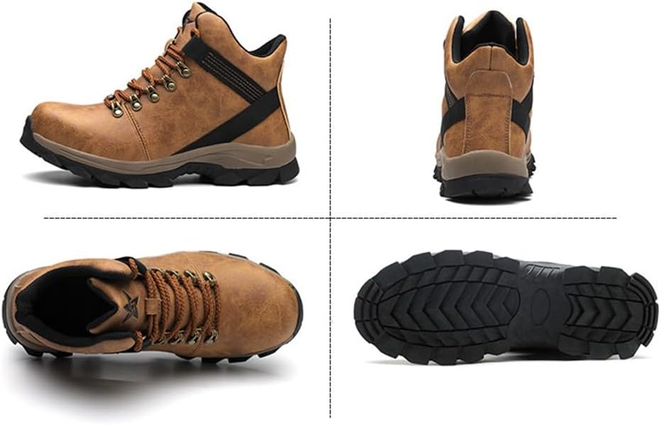 [SEINIES] 安全靴 メンズ 大きいサイズ 作業ブーツ ミッドカット ハイカット アウトドアシューズ マウンテンブーツ ワーキ