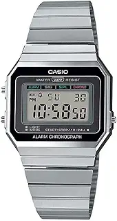[カシオ] CASIO デジタル 腕時計 ヴィンテージシリーズ A700W-1A メンズ レディース シルバー 海外モデル [並行輸入品]